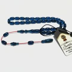 Sistem Püsküllü Şenalp Model Kapsül Kesim Ateş Kehribar Tesbih