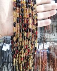 Sistem Püsküllü Şenalp Model Kapsül Kesim Sıkma Kehribar Tesbih