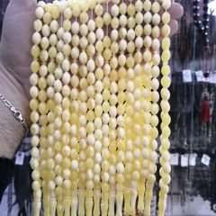 Alpaka Püsküllü Damla Görünümlü Tesbih