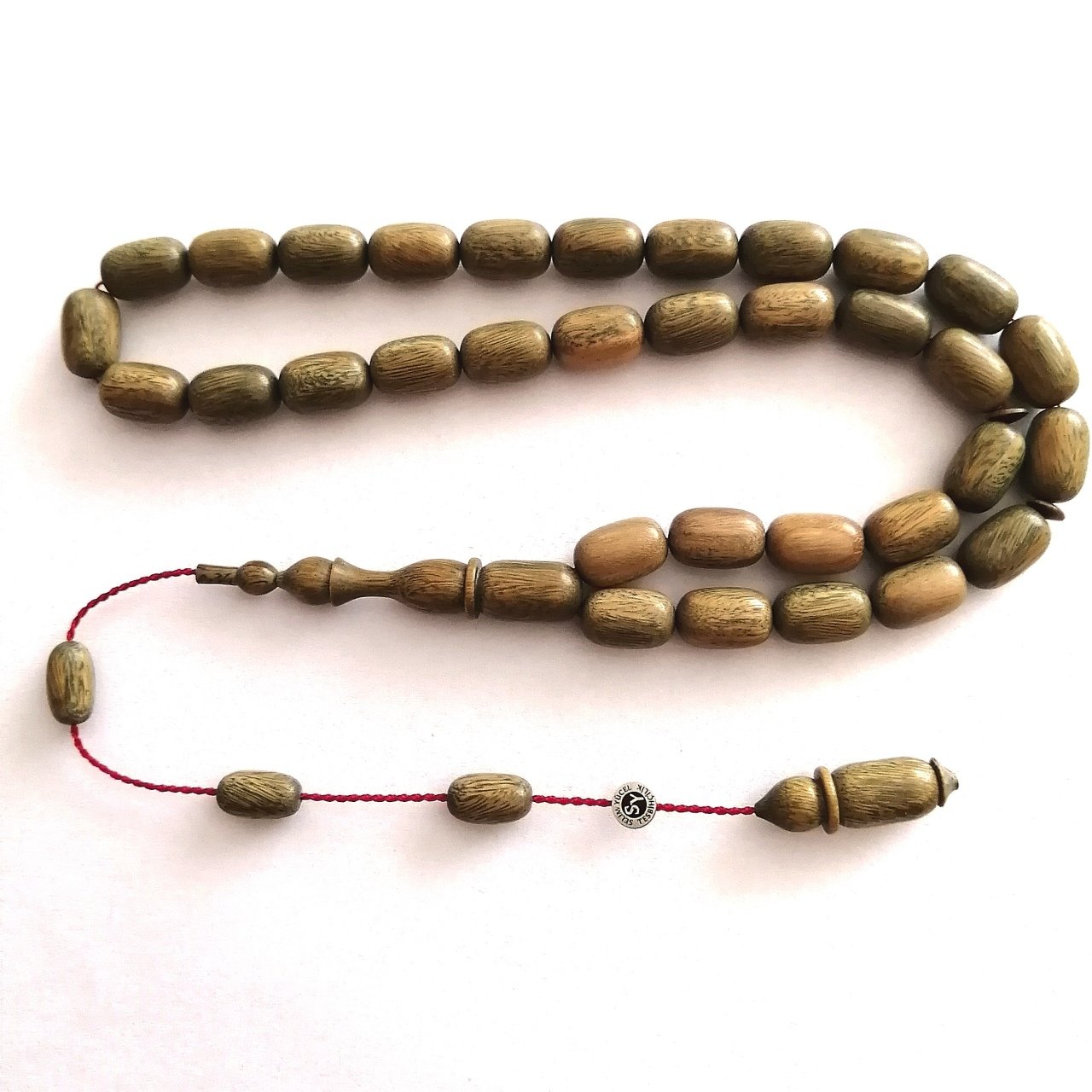 Sistem Püsküllü Selim Yücel İmzalı Kapsül Kesim Pelesenk Agacı Tesbih Toptan Fiyatına Satışta