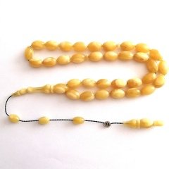 İskender İmame Sistem Püsküllü Selim Yücel İmzalı Beyzi Kesim Fransız Galalith Tesbih