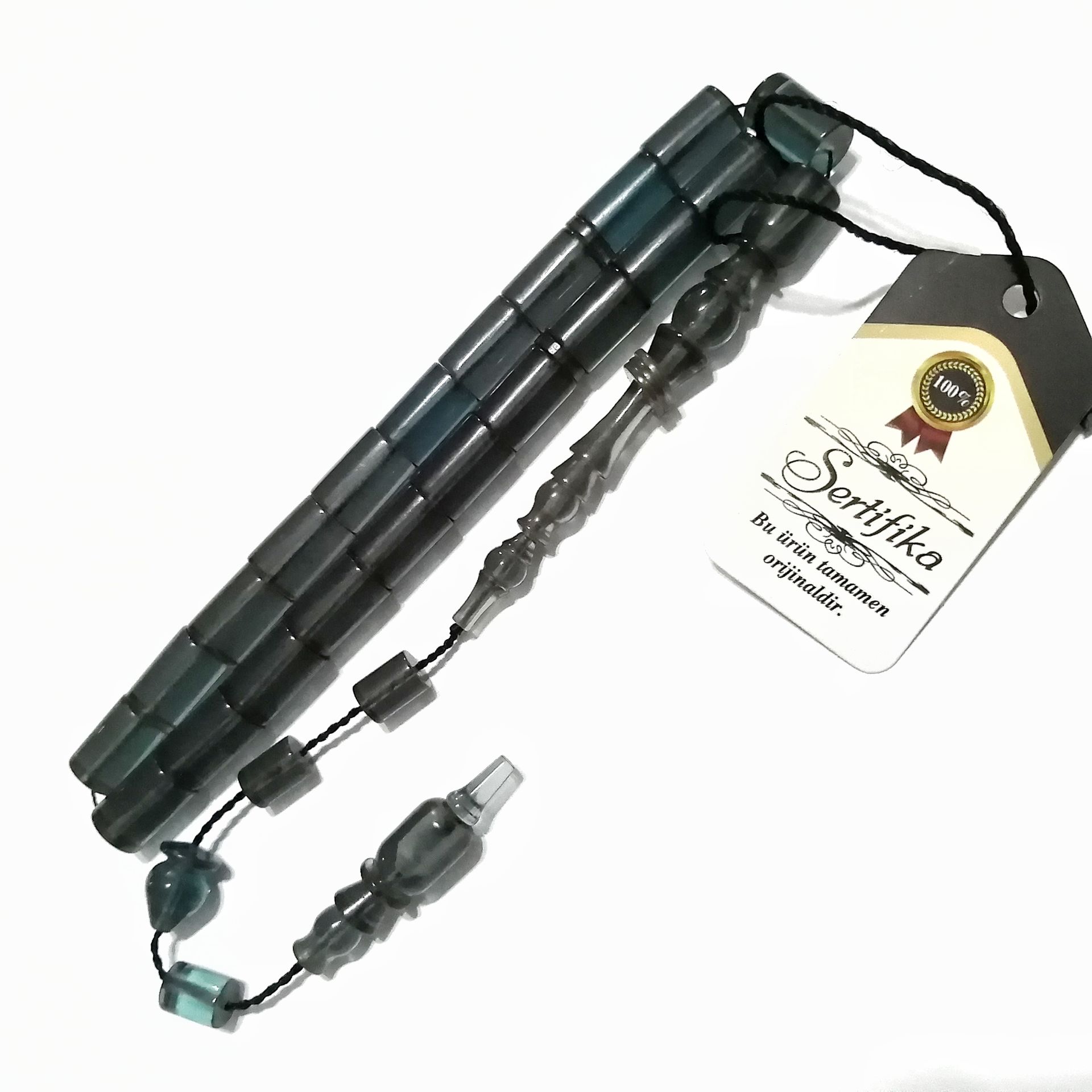 Sistem Püsküllü Kesme 21 li Efe Model Ateş Kehribar Tesbih