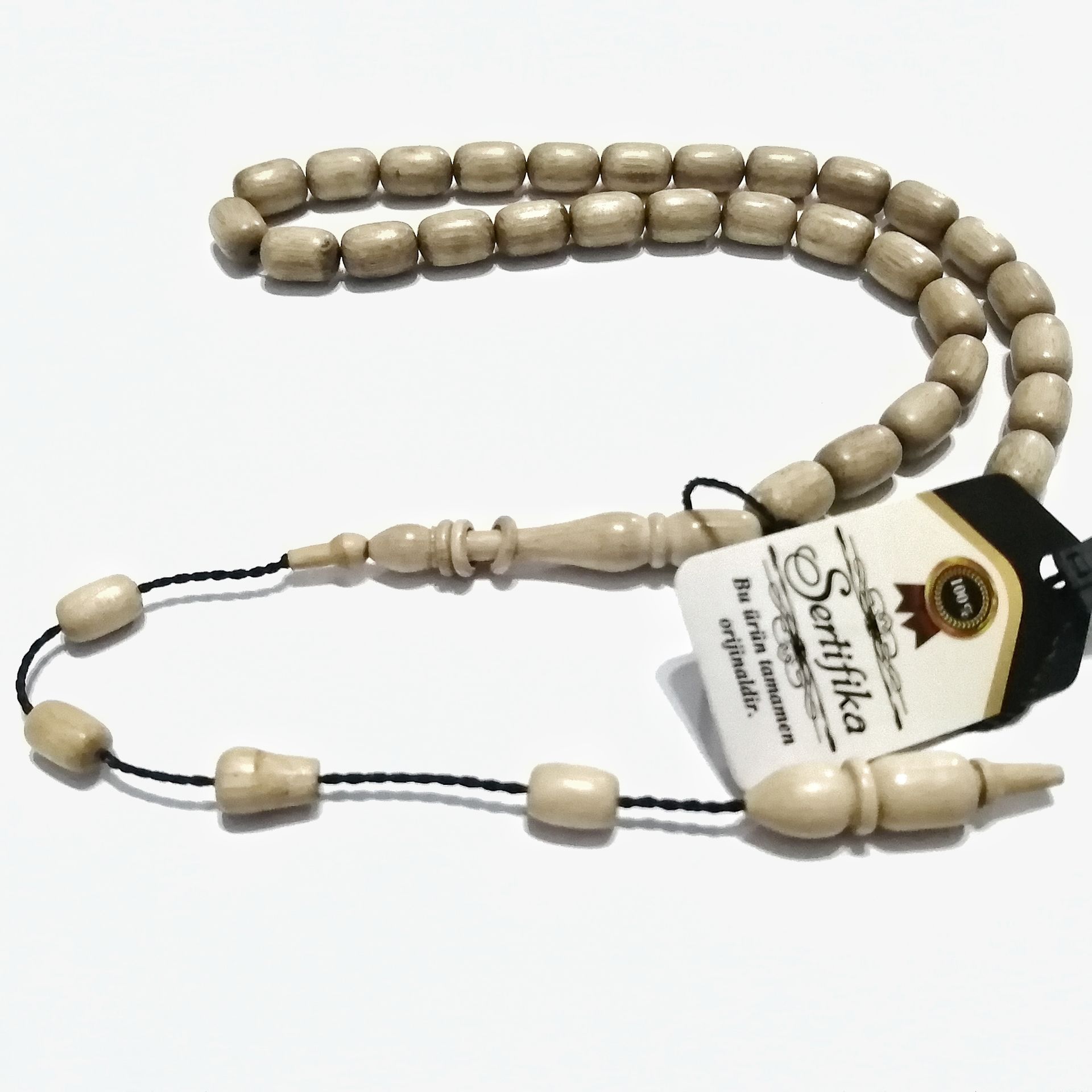 Sistem Püsküllü Kapsül Kesim Fildişi Ağacı Tesbih