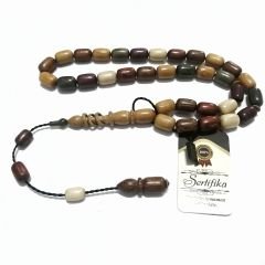 Sistem Püsküllü Kapsül Kesim Karma Ağaç Tesbih