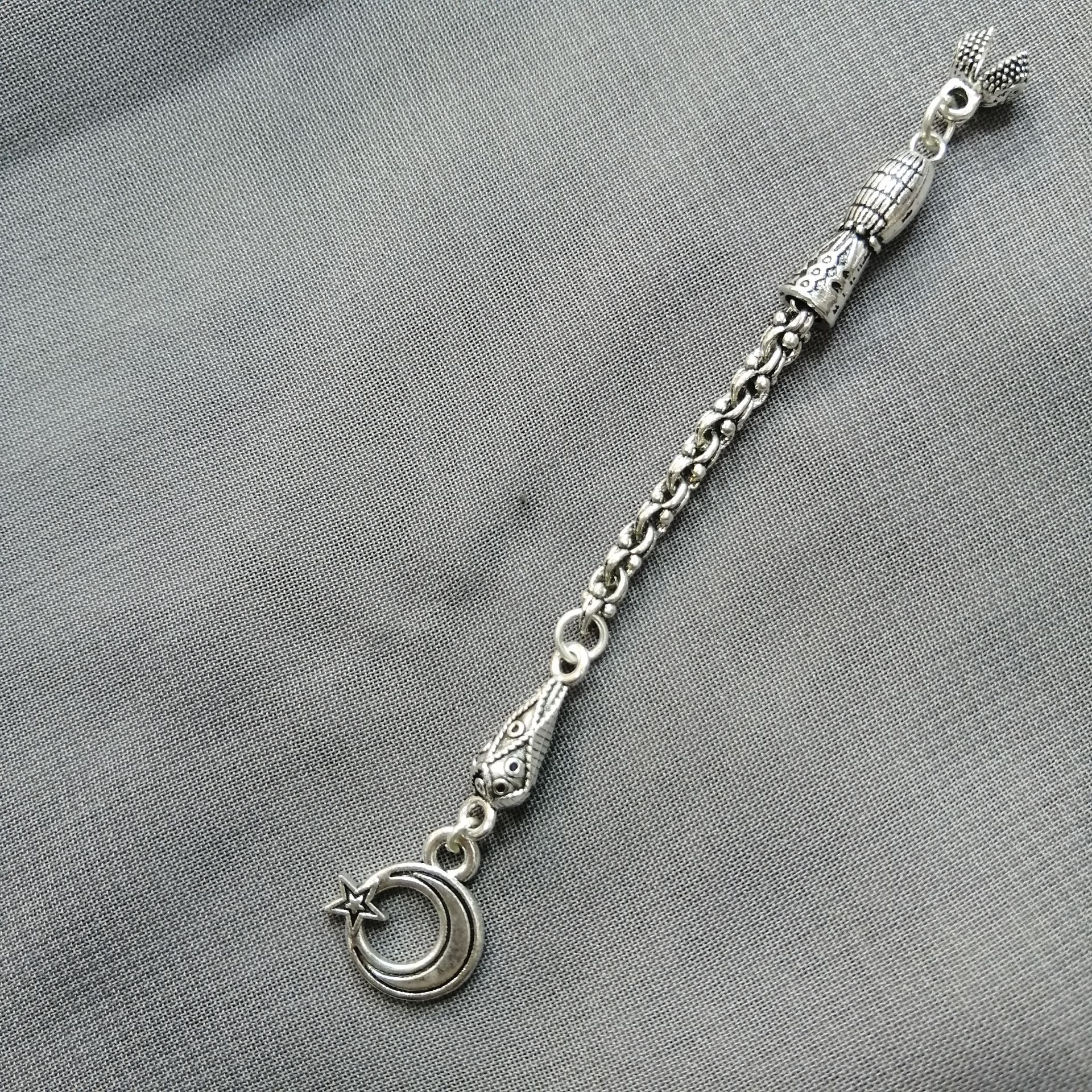 Pirinç Üzeri Gümüş Kaplama Alpaka püskül