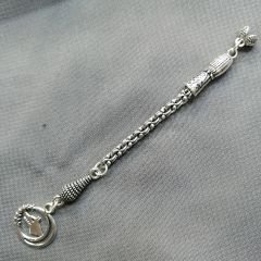 Pirinç Üzeri Gümüş Kaplama Alpaka püskül