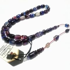 İmamesi Halkalı Sistem Püsküllü Hatasız Hareli Kapsül Kesim Sıkma Kehribar Tesbih