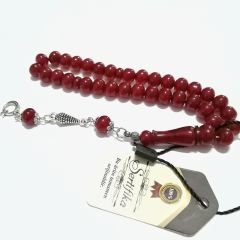 Alpaka Püsküllü Basık Kesim Bilek Boy Katalin Tesbih