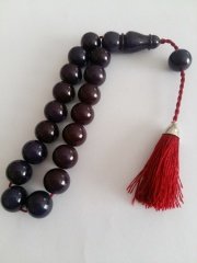 İp Püsküllü Küre Kesim Efe Model Sıkma Kehribar Tesbih