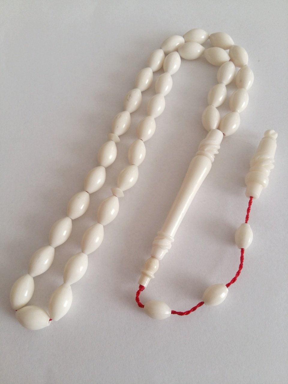 Sistem Püsküllü Beyzi Kesim Mevlevi Modeli İmame işçilikli Deve Kemiği Tesbih