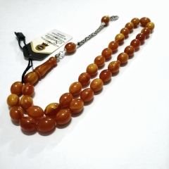 925 Ayar Gümüş Püsküllü Tombul Beyzi Kesim Katalin Tesbih