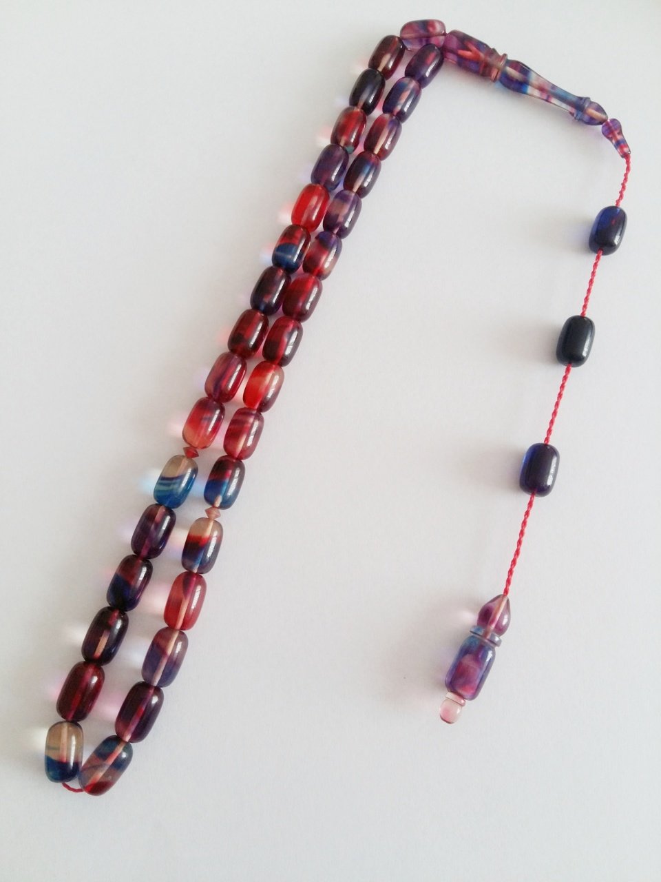 Sistem Püsküllü Hareli Kapsül Kesim Sıkma Kehribar Tesbih