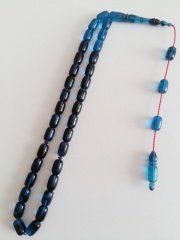 Sistem Püsküllü Hareli Kapsül Kesim Sıkma Kehribar Tesbih