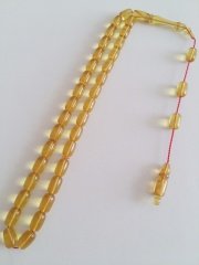 Sistem Püsküllü Kapsül Kesim Ateş Kehribar Tesbih