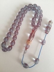 Sistem Püsküllü İmamesi Halkalı Tombul Beyzi Kesim Ateş Kehribar Tesbih