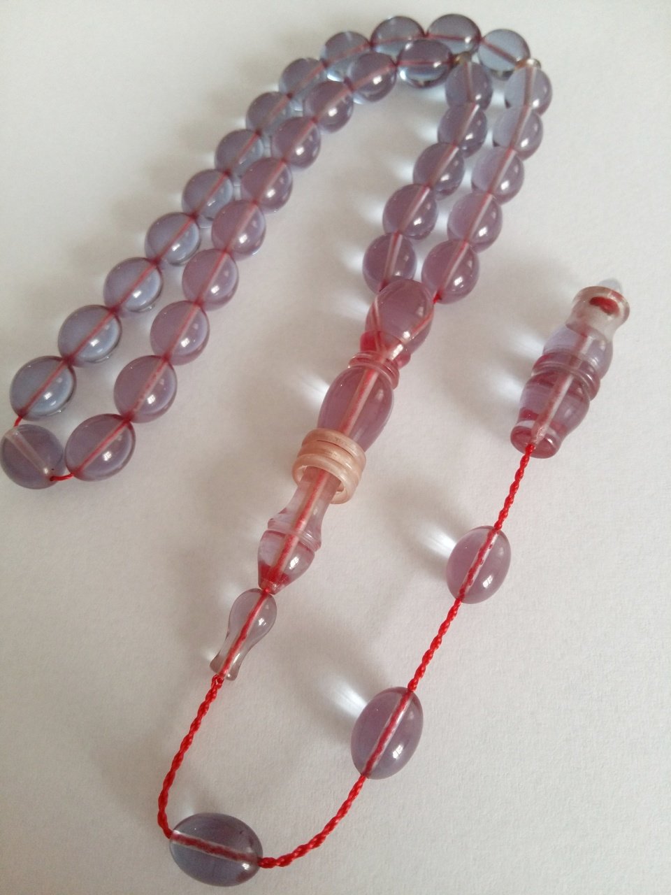 Sistem Püsküllü Tombul Beyzi Kesim İmamesi Halkalı Ateş Kehribar Tesbih