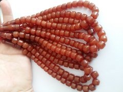 Teker Kesim Sıkma Kehribar Tesbih