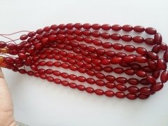 Osmanlı Benzetmesi Beyzi Kesim Sıkma Kehribar Tesbih