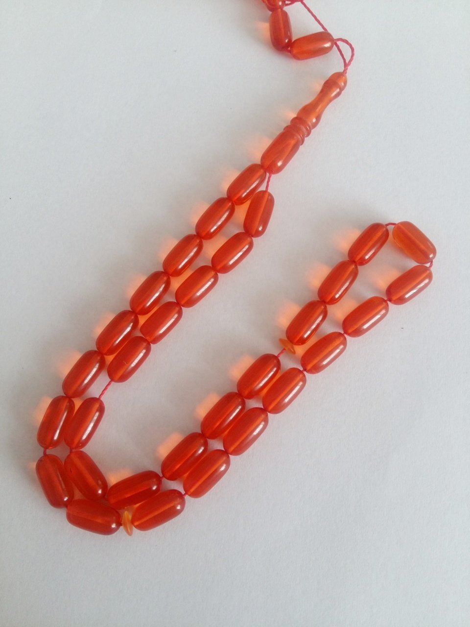 Kapsül Kesim Ateş Kehribar Tesbih