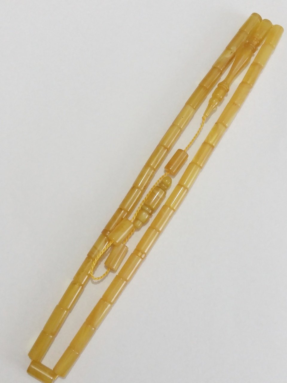 Sistem Püsküllü Hareli Kesme Model Sıkma Kehribar Tesbih