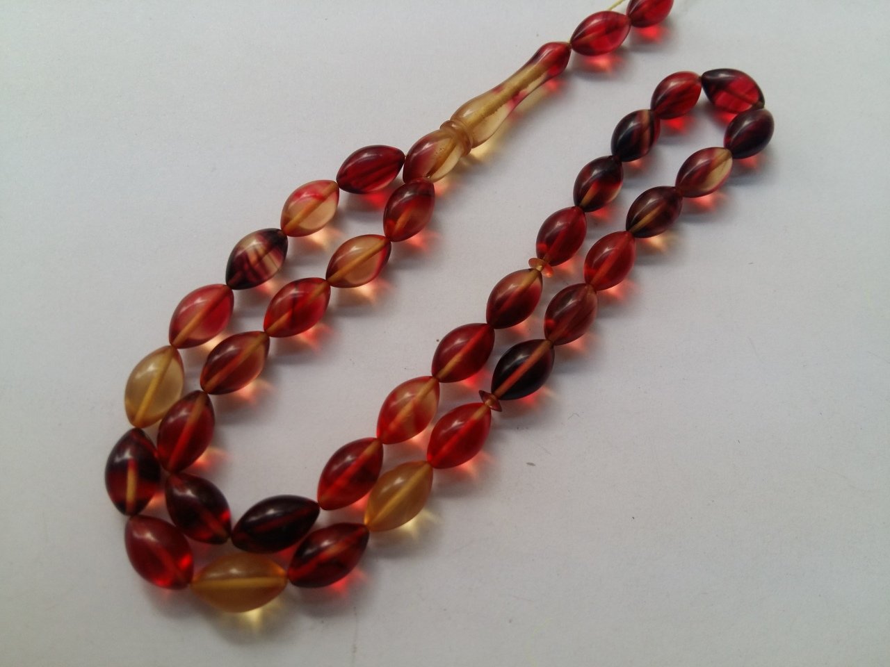 Sıkma Kehribar Tesbih