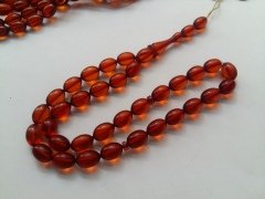 Sıkma Kehribar Tesbih