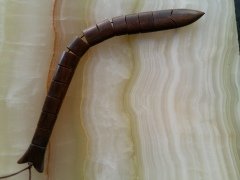 Kahverengi Pelesenk Ağacı Zaza Balık Tesbih