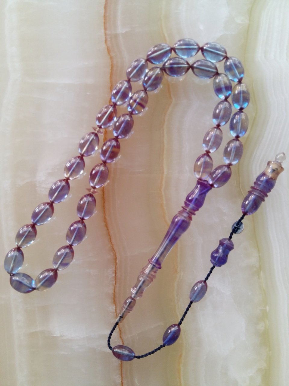 Sistemli Imamesi İşçilikli Sıkma Kehribar Tesbih İznikli İbrahim Uysal Kalitesiyle Tesbih Severlerin Beğenisine Sunulmuştur