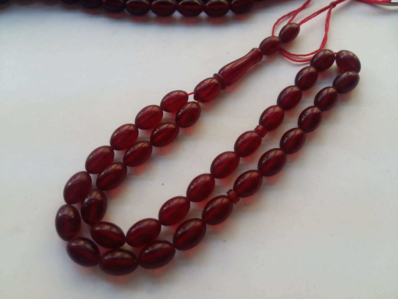 Sıkma Kehribar Tesbih