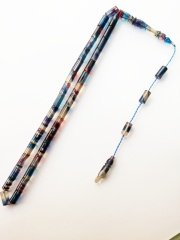 Sistem Püsküllü Kesme Model Hareli Sıkma Kehribar Tesbih