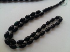 Yansımalı Sıkma Kehribar Tesbih