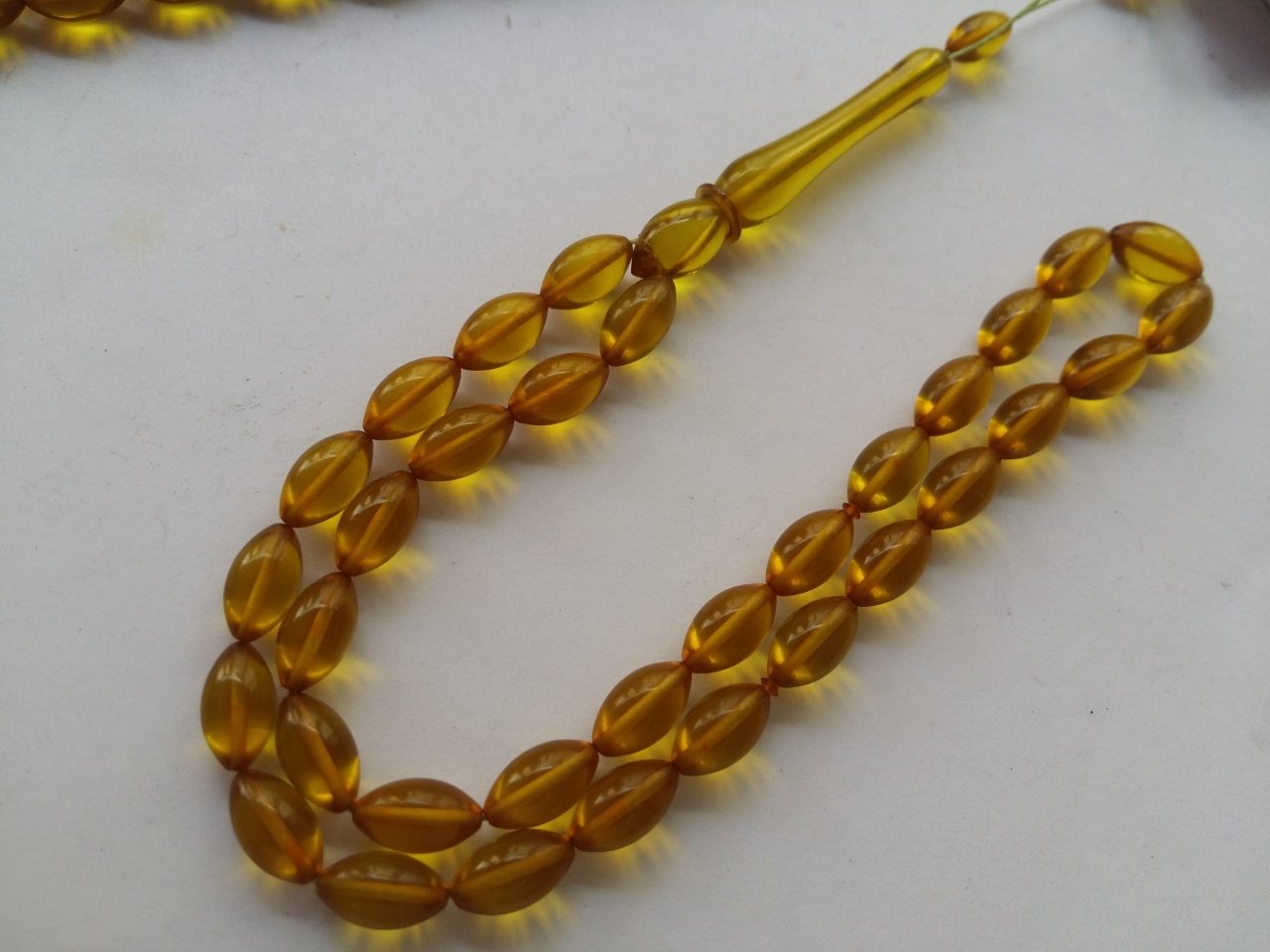 Ateş Kehribar Tesbih