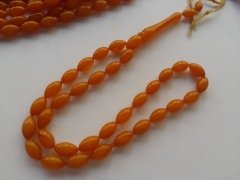 Sıkma Kehribar Tesbih