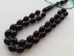 Yansımalı Ateş Kehribar Tesbih