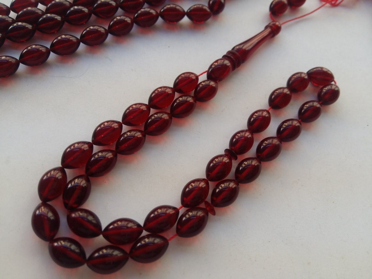 Ateş Kehribar Tesbih