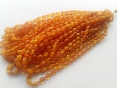 Özel İşçilikli Sıkma Kehribar Tesbih