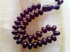 Basık Kesim Bilek Boy Hatasız Ateş Kehribar Tesbih