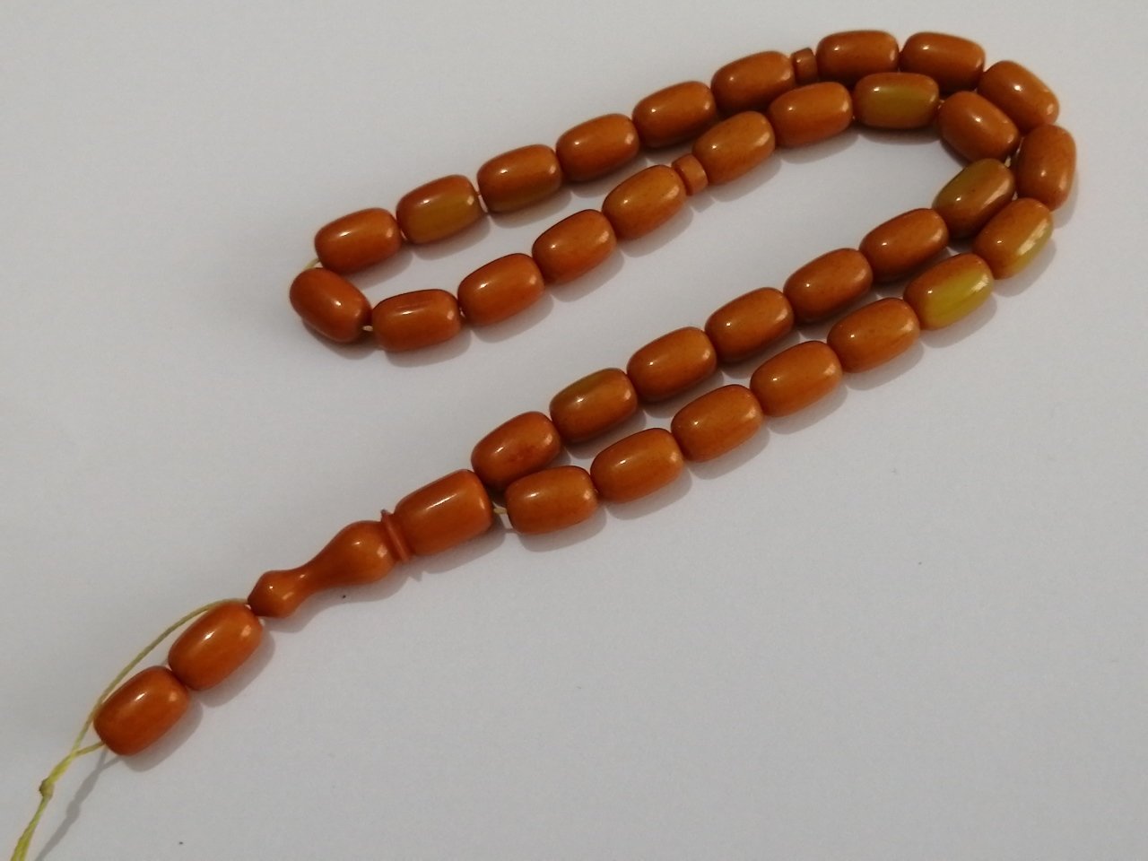 Kapsül Kesim Sıkma Kehribar Tesbih