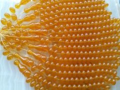 Basık Kesim Bilek Boy Hatasız Ateş Kehribar Tesbih