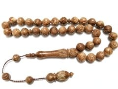 Sistem Püsküllü Kalem İşçilikli Uçlu Küre Kesim Kuka Tesbih