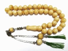 Eskitme Alpaka Püsküllü Küre Kesim Eritme Damla Kehribar Tesbih