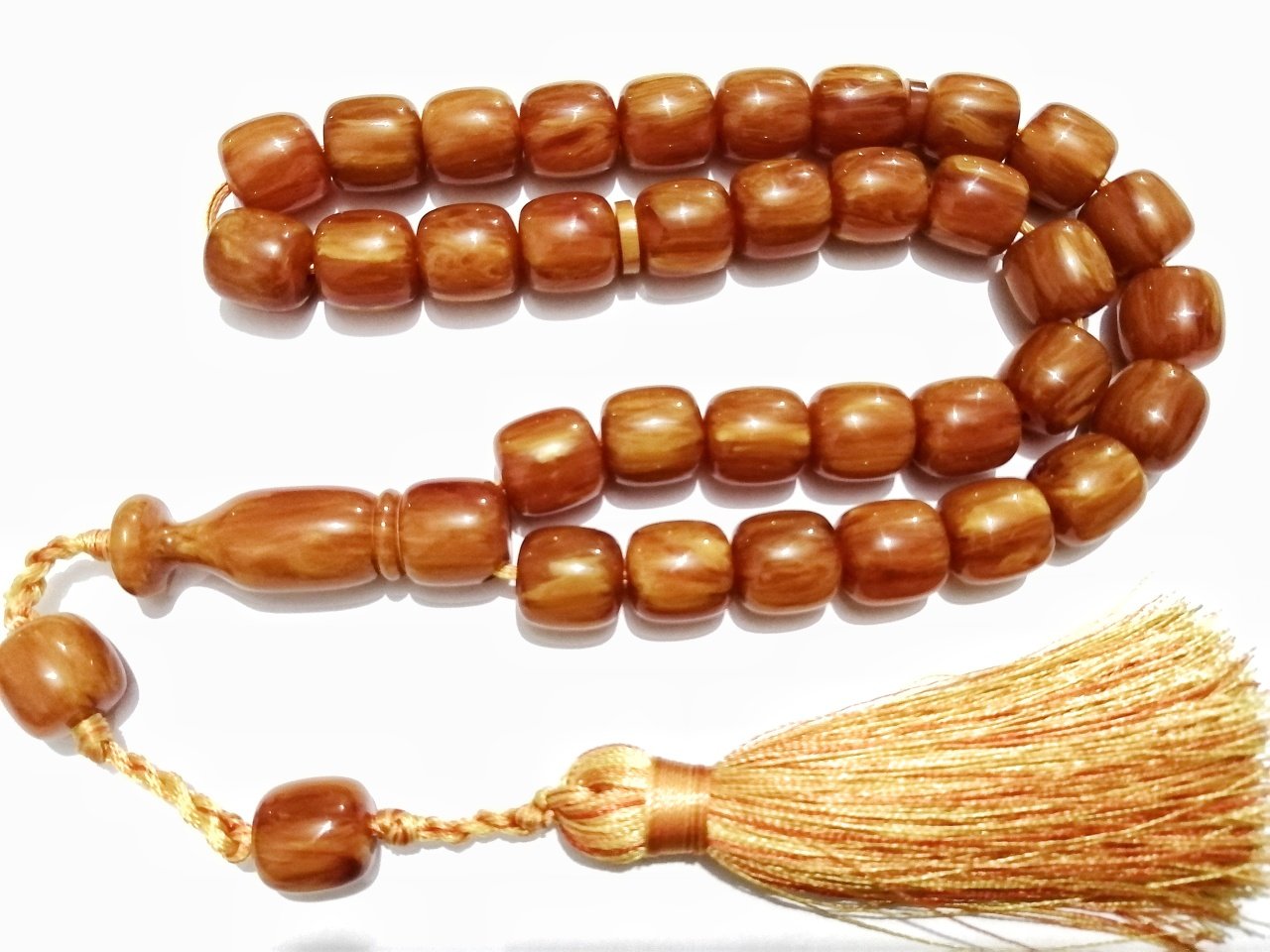 İp Püsküllü Fıçı kesim Çubuk Katalin Tesbih