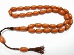 İp Püsküllü Yumurta Kesim Çubuk Malzeme Sıkma Kehribar Tesbih