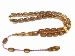 Sistem Püsküllü Kapsül Kesim Sıkma Kehribar Tesbih