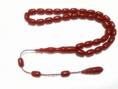 Sistem Püsküllü Kapsül Kesim Sıkma Kehribar Tesbih