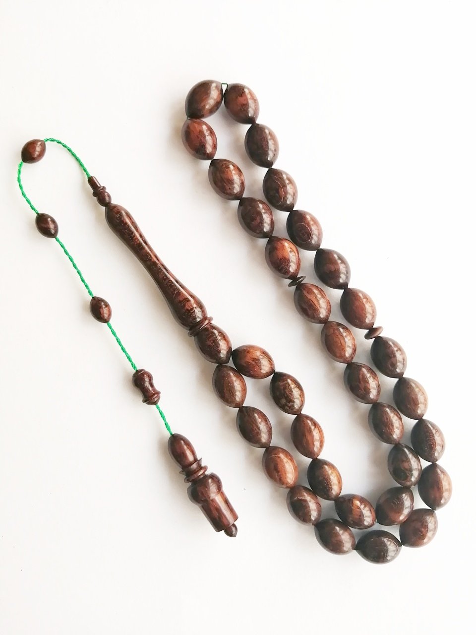 Sistem Püsküllü İbrahim Uysal İşçilikli Beyzi Kesim Yılan agacı Tesbih