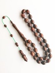 Sistem Püsküllü İbrahim Uysal İşçilikli Beyzi Kesim Yılan agacı Tesbih