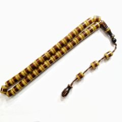 Sistem Püsküllü Kapsül Kesim Sıkma Kehribar Tesbih