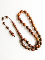 Sistem Püsküllü İbrahim Uysal İşçilikli Yumurta Kesim Yılan agacı Tesbih