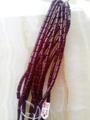 Kazaz Püsküllü Mor Yansimalı Özel İşçilikli Ateş Kehribar Tesbih.